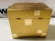 GOLD-COLOURED WOODEN CHEST