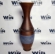 WOODEN VASE. REF: JA102