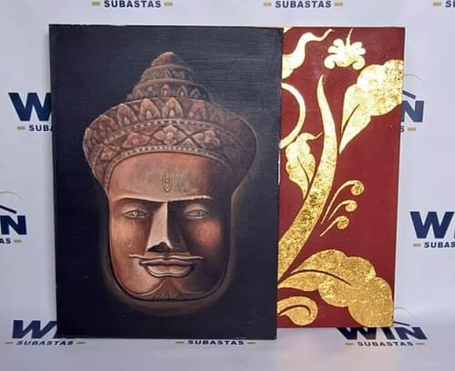 SERIES OF 4 PAINTINGS. REF:CU113 REF:13 (Project 61)