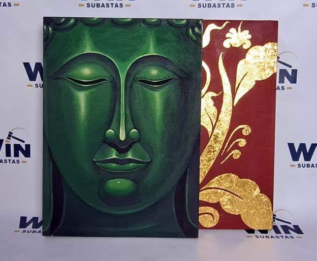SERIES OF 4 PAINTINGS. REF:CU113