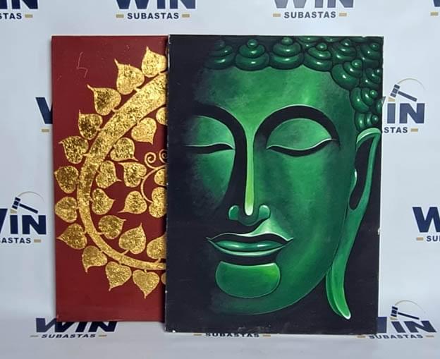 SERIES OF 4 PAINTINGS. REF:CU114