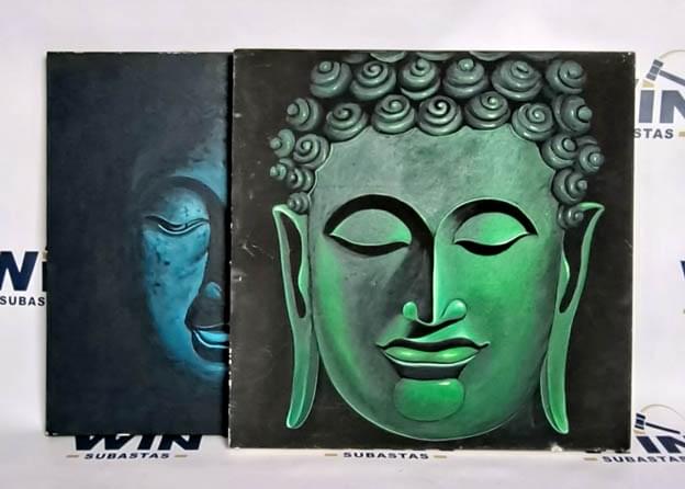 SERIES OF 4 PAINTINGS. REF:CU115