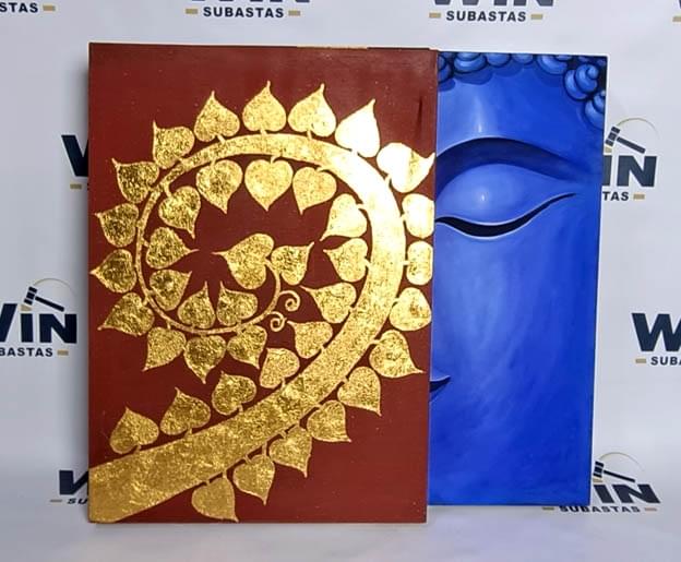 SERIES OF 4 PAINTINGS. REF:CU116