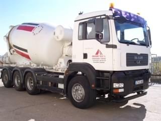 Concrete mixer truck auction MAN TGA (2740-LMD)