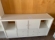 LOTE DE MUEBLES BLANCOS ( 4 UNIDADES), ESTANTERIAS Y ARMARIO