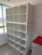 LOTE 2 ARMARIOS BAJOS, TAPA ROJA,  2 ESTANTERIAS BLANCAS ( ALM 2)