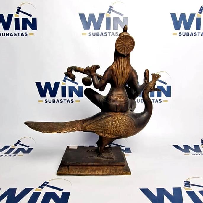 Figura Saraswati metal DC163