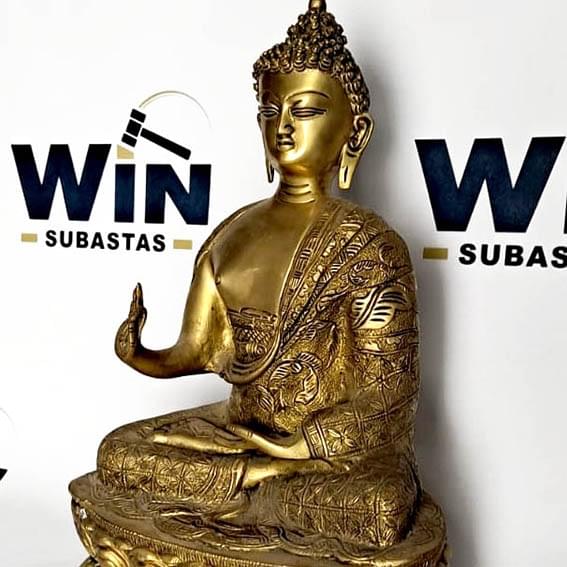 Figura Buda metal F-301