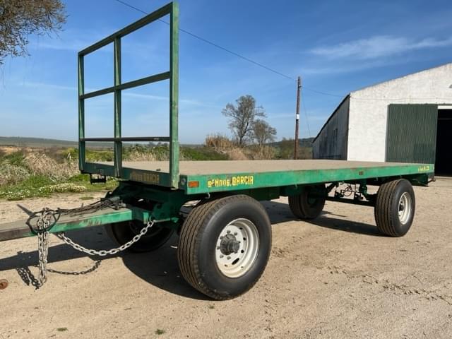 Lote Remolque Plataforma 2 ejes Hnos García.