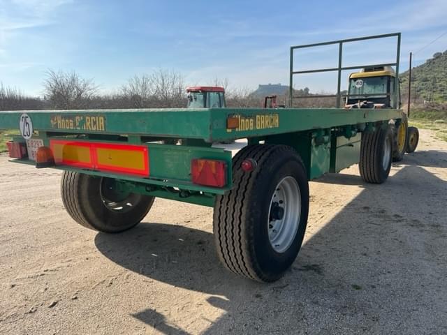 Lote Remolque Plataforma 2 ejes Hnos García.