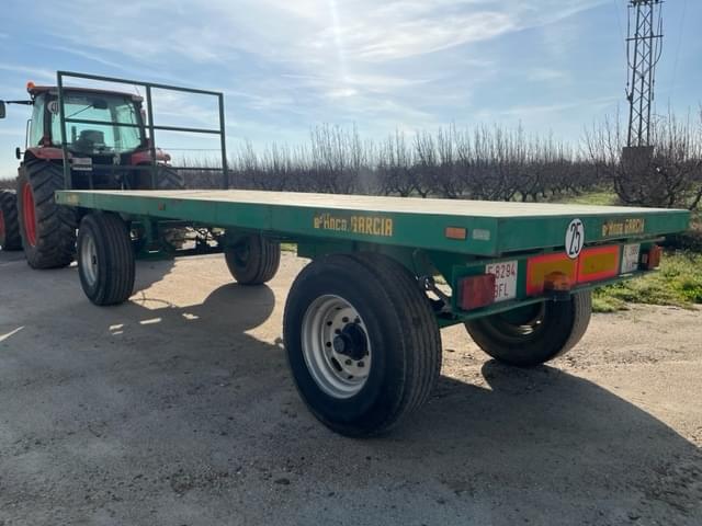 Lote Remolque  Plataforma 2 Ejes Hnos García 8294