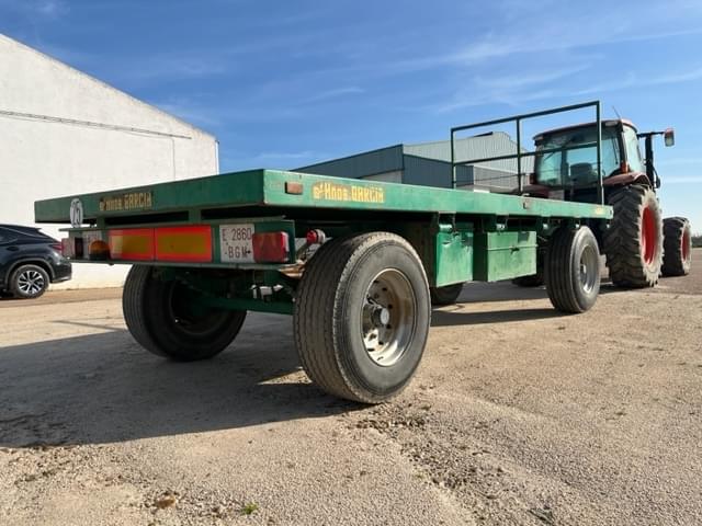 Lote Remolque  Plataforma 2 Ejes Hnos García 8294